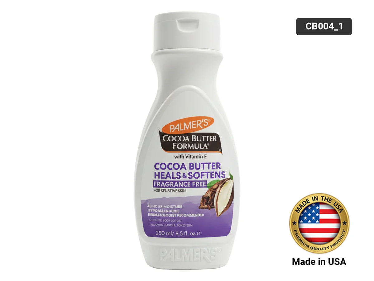 Palmers Cocoa Butter Fragrance Free Body Lotion 250ml