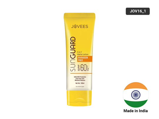 Jovees Sun Guard 3-in-1 Matte Lotion SPF 60 PA+++ 50ml