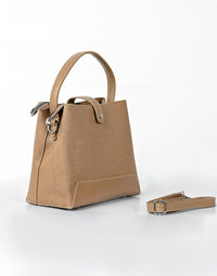 Beige Color Hand Bag - 1201370857500