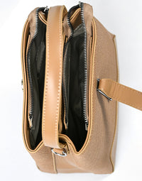 Beige Color Hand Bag - 1201370857500