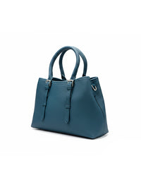 Double Belted Strap - Royal Blue - Hand Bag - 1201370857000