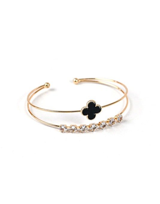Gold Color Bangle - 1201569721600-6