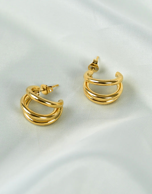 Gold Color Earring - 1201569721100