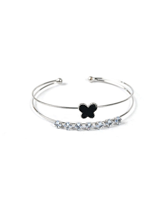 Silver Color Bangle - 1201569721600-3