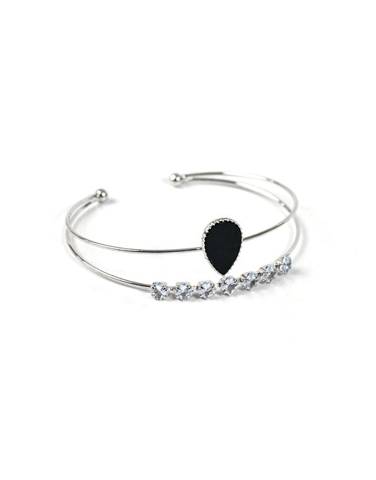 Sliver Color Bangel - 1201569721600-1