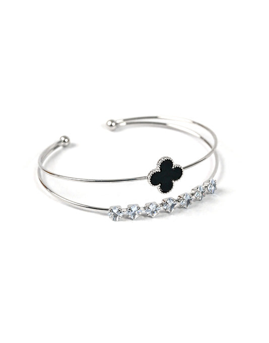 Sliver Color Bangel - 1201569721600-7