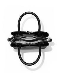 V Line - Black - Luxe Handbag - 1201371082500